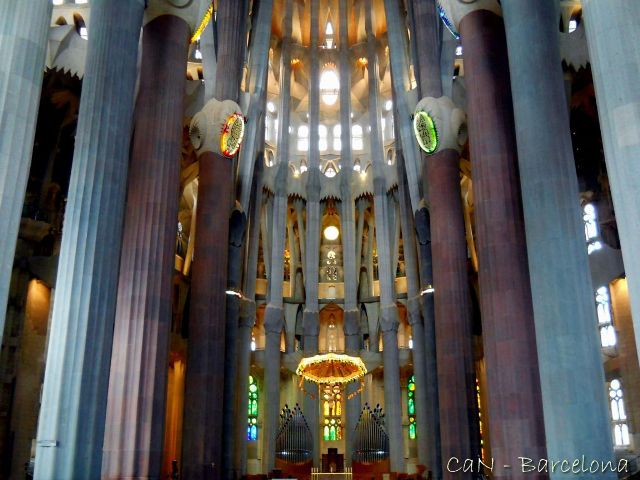 La Sagrada Familia in Barcelona, Spain